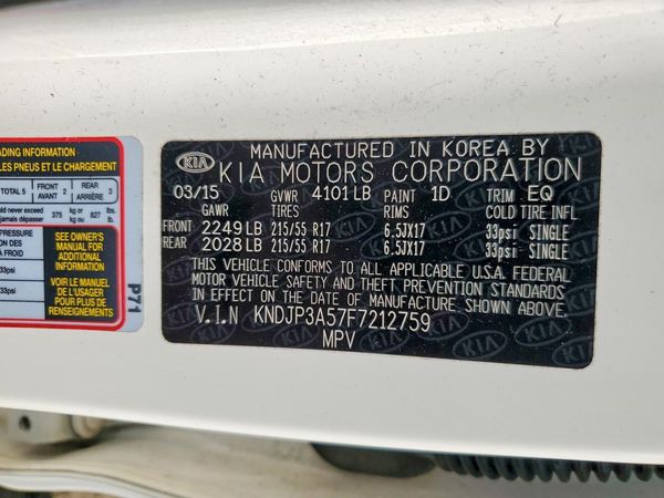 2015 KIA SOUL GLS(Middle grade)