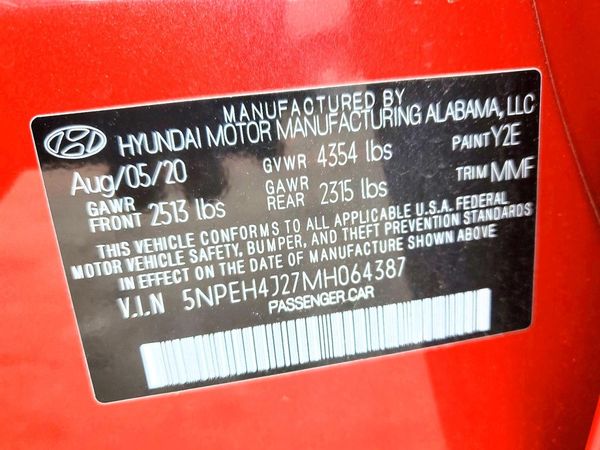 2021 HYUNDAI SONATA