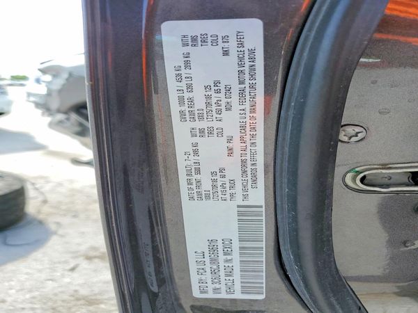 2021 RAM 2500 Tradesman — VINS