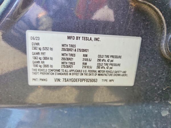 2023 TESLA MODEL Y