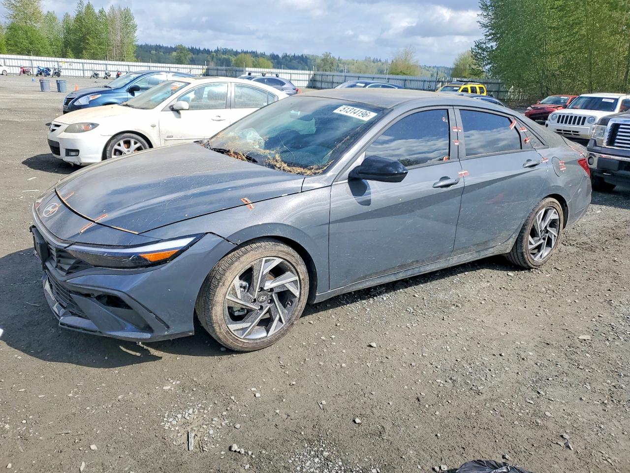 2025 HYUNDAI ELANTRA HYBRID Blue, SEL Sport
