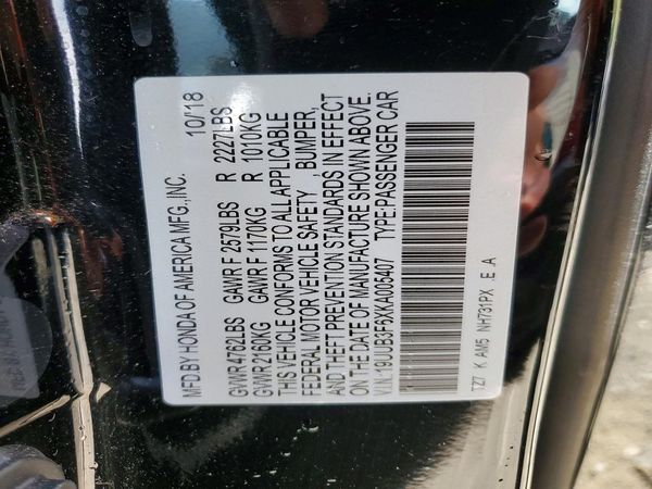 2019 ACURA TLX