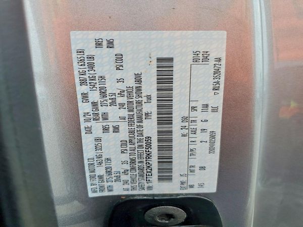 2024 FORD F150