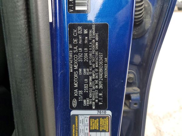 2019 KIA FORTE