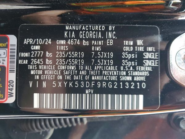 2024 KIA SPORTAGE SX-PRESTIGE or SX-P