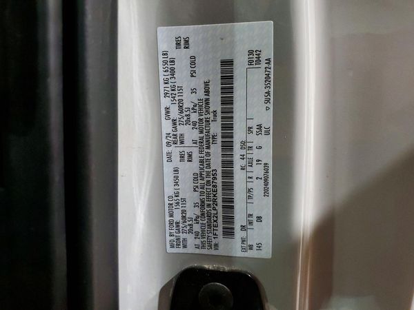 2024 FORD F150
