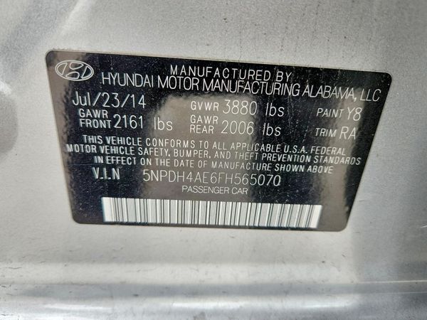 2015 HYUNDAI ELANTRA