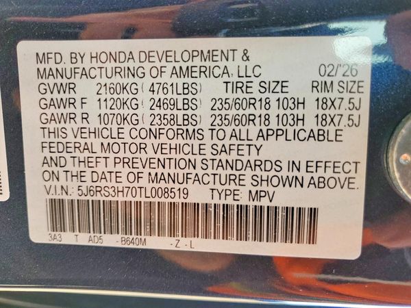 2026 HONDA CR-V EX-L