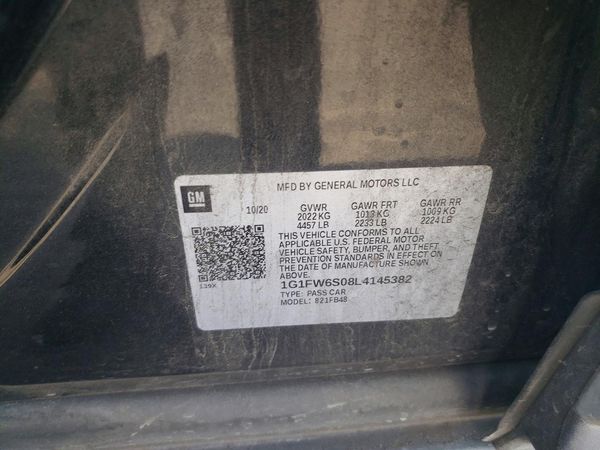 2020 CHEVROLET BOLT EV LT