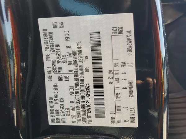 2018 FORD F150