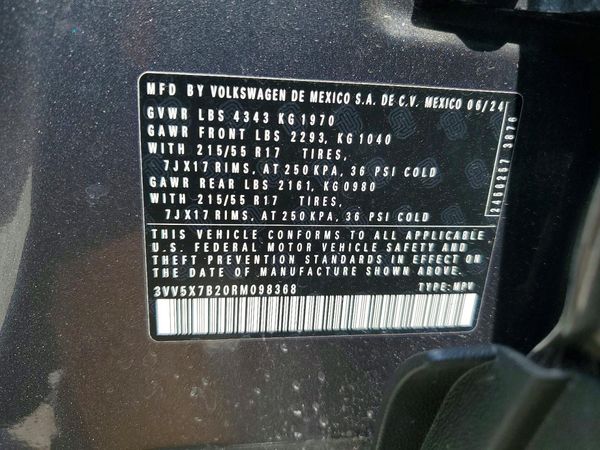 2024 VOLKSWAGEN TAOS S
