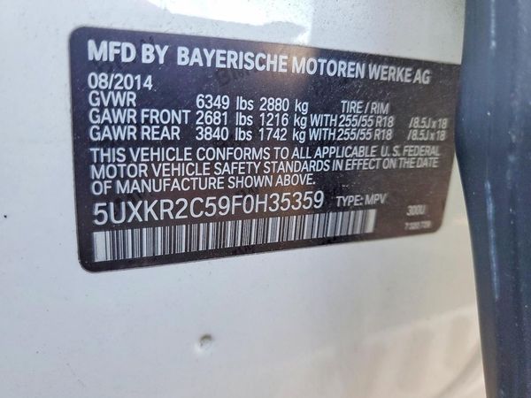 2015 BMW X5 xDrive35i