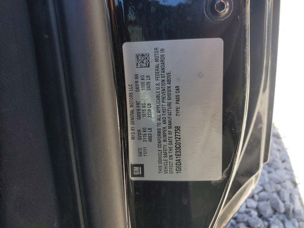 2012 CADILLAC CTS Base