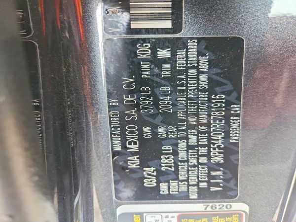 2024 KIA FORTE GT Line