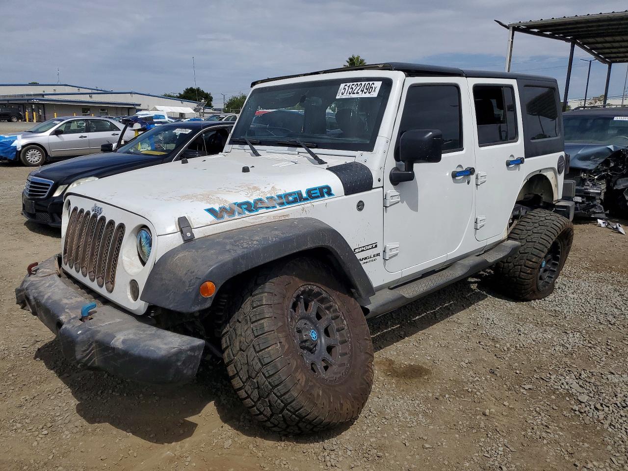 2017 JEEP WRANGLER UNLIMITED SPORT 4X4