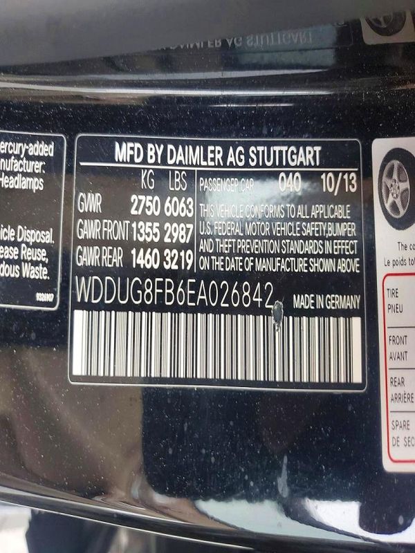 2014 MERCEDES-BENZ S S550 4-MATIC