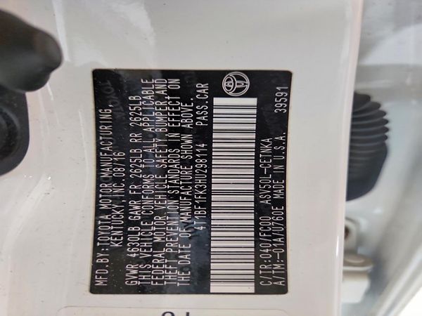 2017 TOYOTA CAMRY LE/SE/XLE/XSE