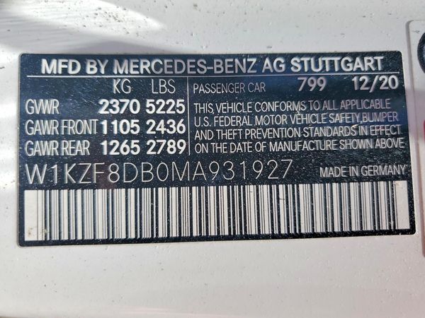 2021 MERCEDES-BENZ E E350