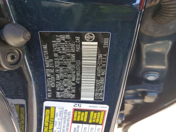 2018 TOYOTA CAMRY