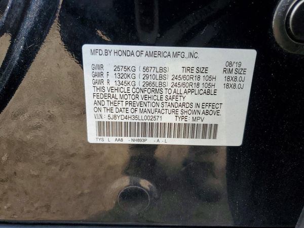 2020 ACURA MDX SH-AWD