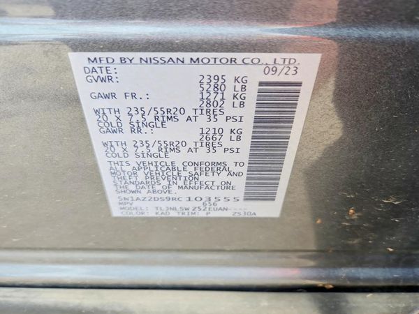 2024 NISSAN MURANO PLATINUM