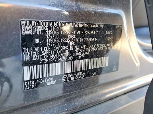 2022 TOYOTA RAV4 XLE