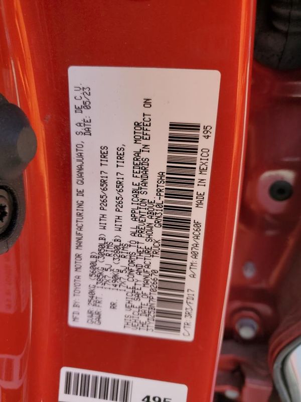 2023 TOYOTA TACOMA