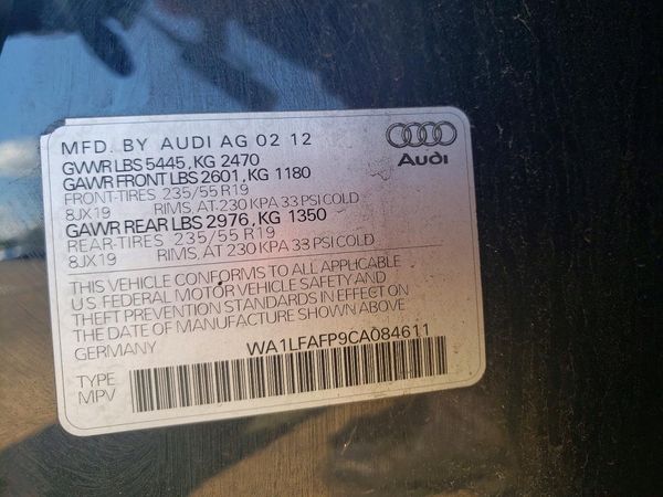 2012 AUDI Q5 Premium Plus