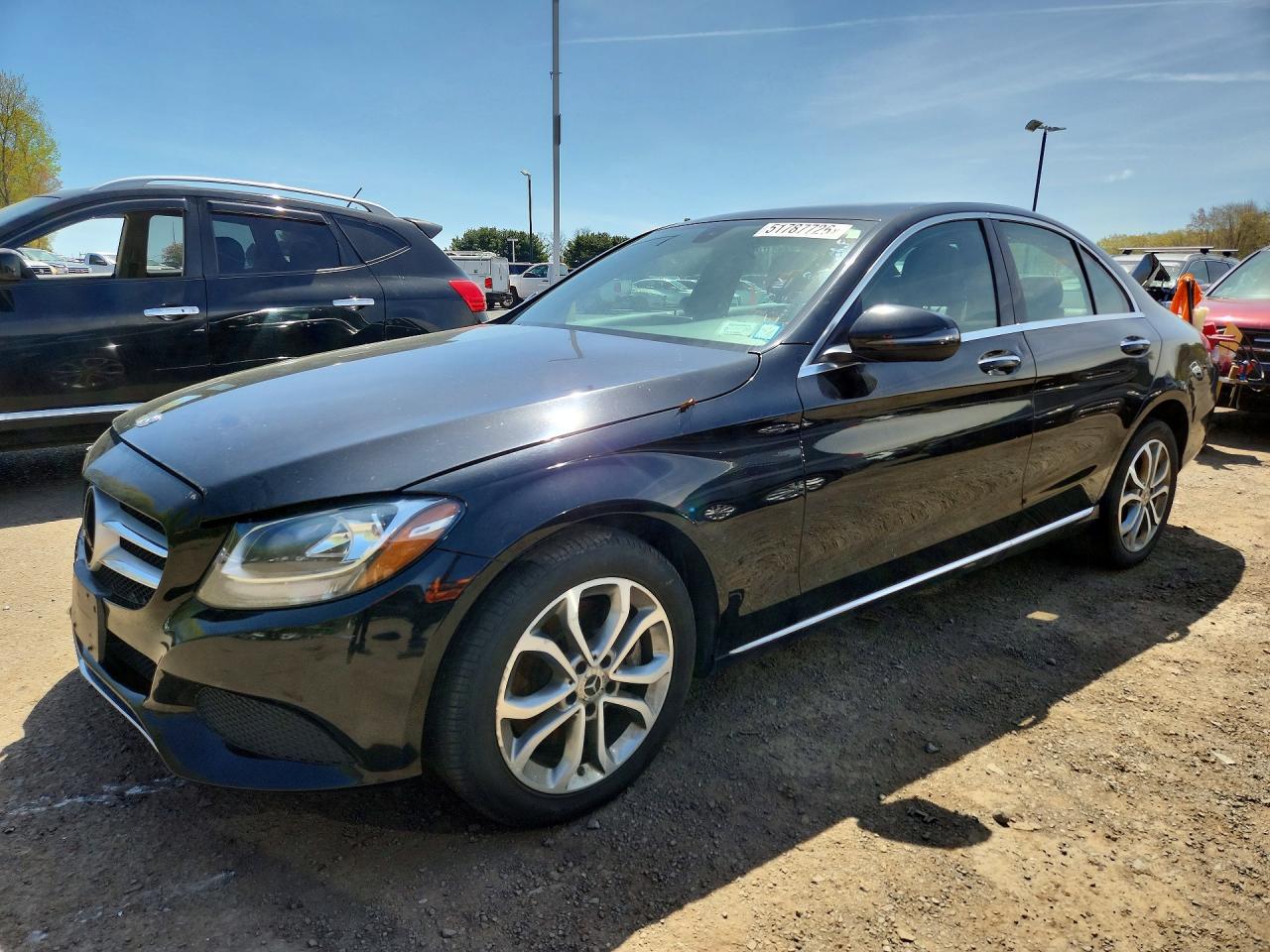 2018 MERCEDES-BENZ C-CLASS C300-4M — Front 3/4