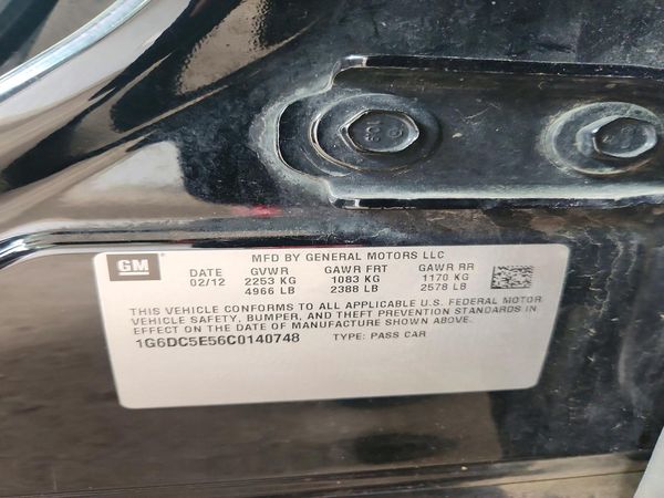 2012 CADILLAC CTS Base