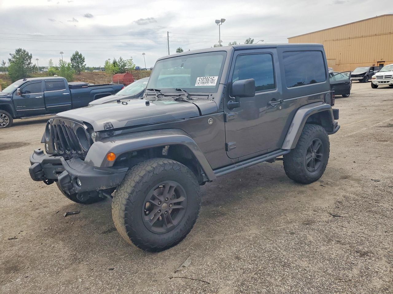 2017 JEEP WRANGLER SAHARA 4X4
