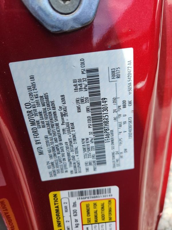 2024 FORD MUSTANG I4