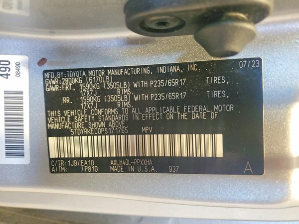 2023 TOYOTA SIENNA