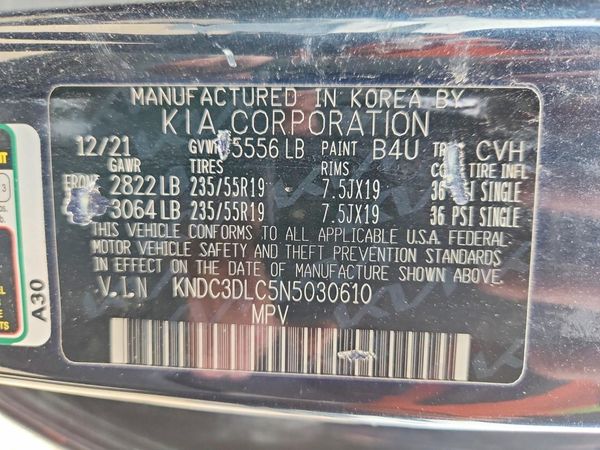 2022 KIA EV6 Light, Wind, GT-Line