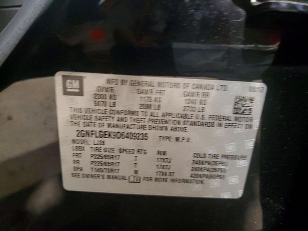 2013 CHEVROLET EQUINOX