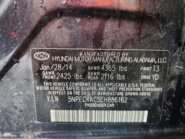2014 HYUNDAI SONATA