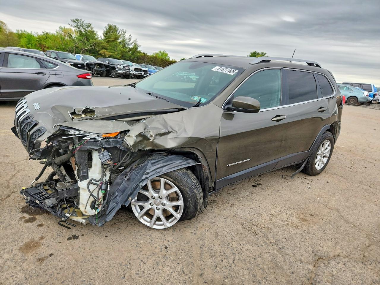 2016 JEEP CHEROKEE Latitude/Longitude/North