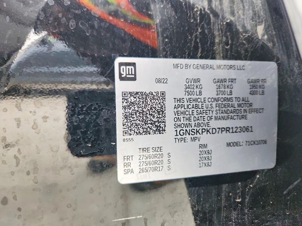 2023 CHEVROLET TAHOE Z71