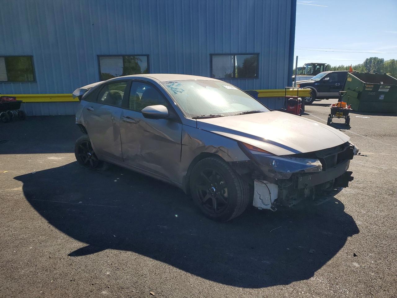 2023 HYUNDAI ELANTRA Blue