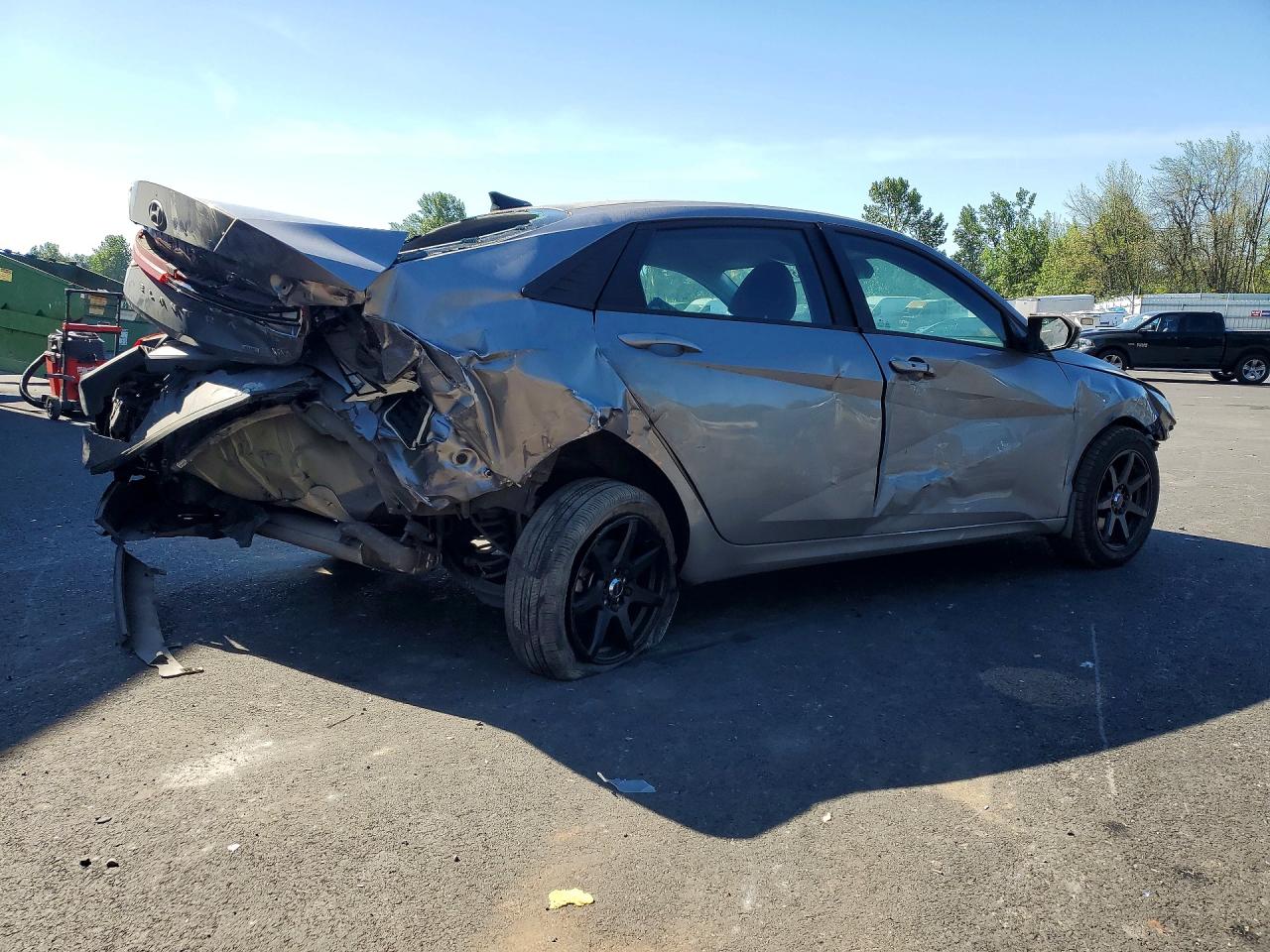 2023 HYUNDAI ELANTRA Blue