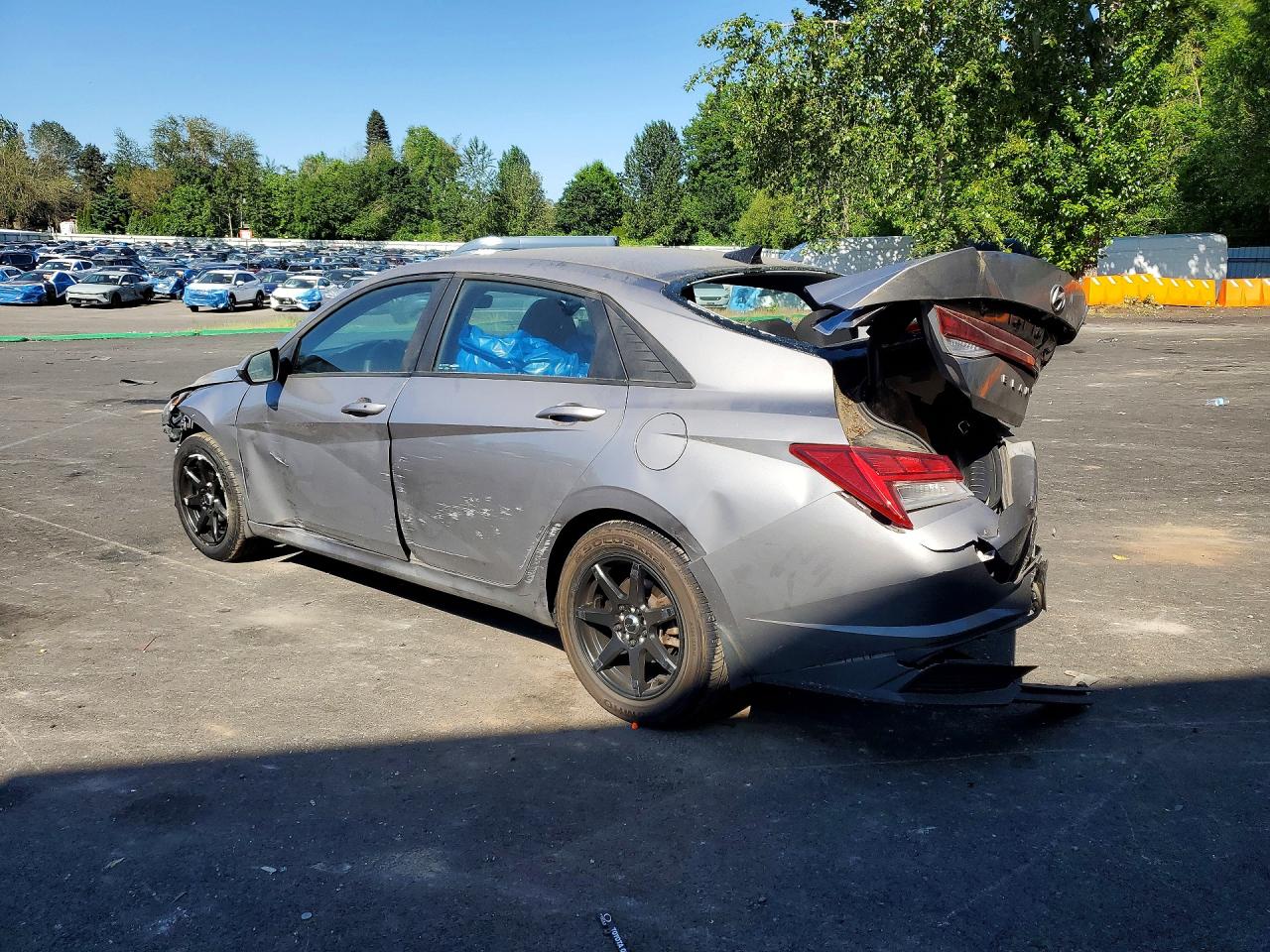 2023 HYUNDAI ELANTRA Blue
