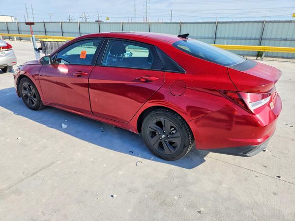 2021 HYUNDAI ELANTRA Blue