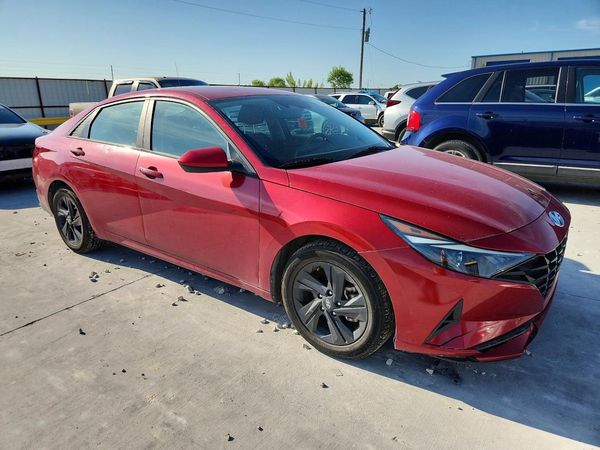 2021 HYUNDAI ELANTRA Blue