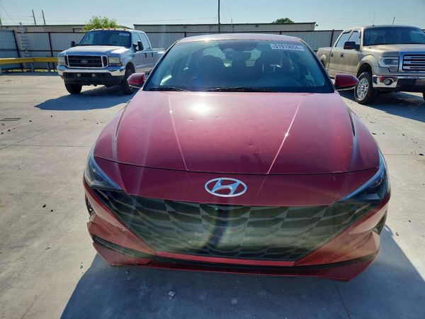 2021 HYUNDAI ELANTRA Blue