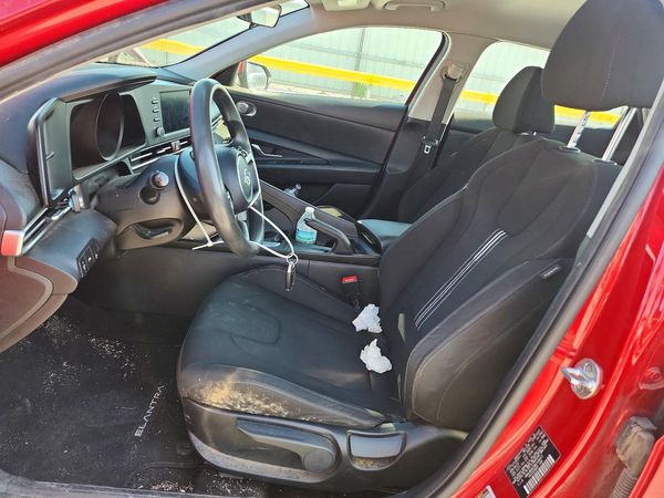 2021 HYUNDAI ELANTRA Blue