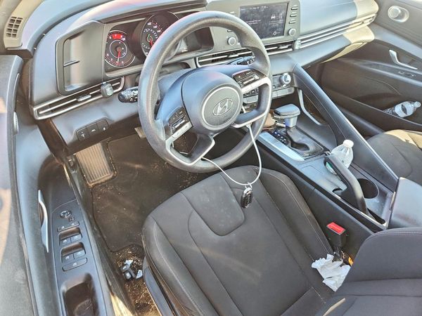2021 HYUNDAI ELANTRA Blue