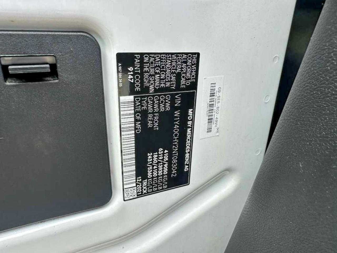 2022 MERCEDES-BENZ SPRINTER 907 (VS30)