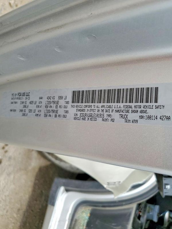 2020 RAM PROMASTER 3500