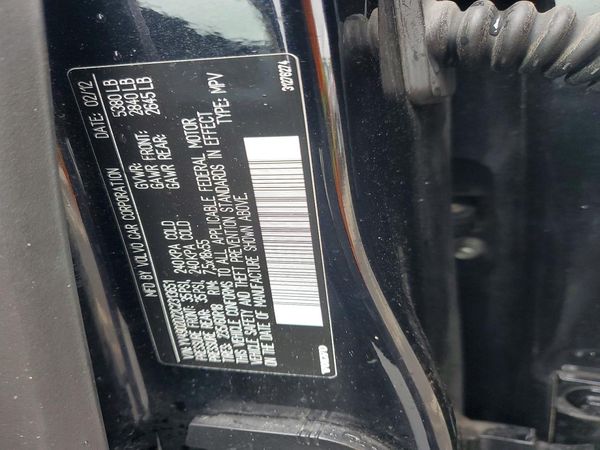 2012 VOLVO XC60