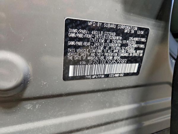 2025 SUBARU FORESTER